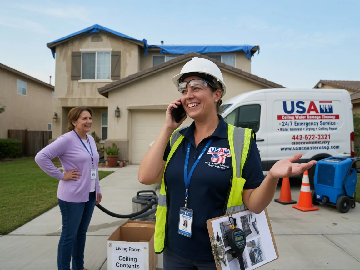 Ceiling Water Damage Restoration Scotland, SD FAQs